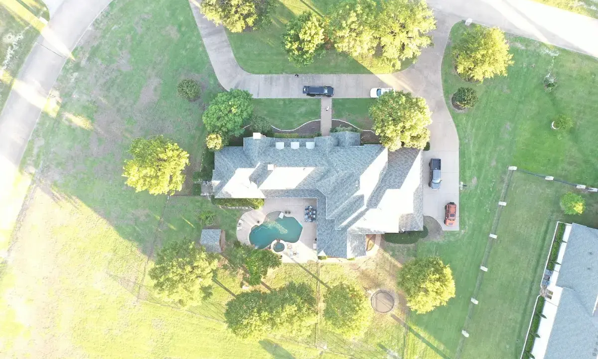 New shingle roof installation on a home in Cape Elizabeth